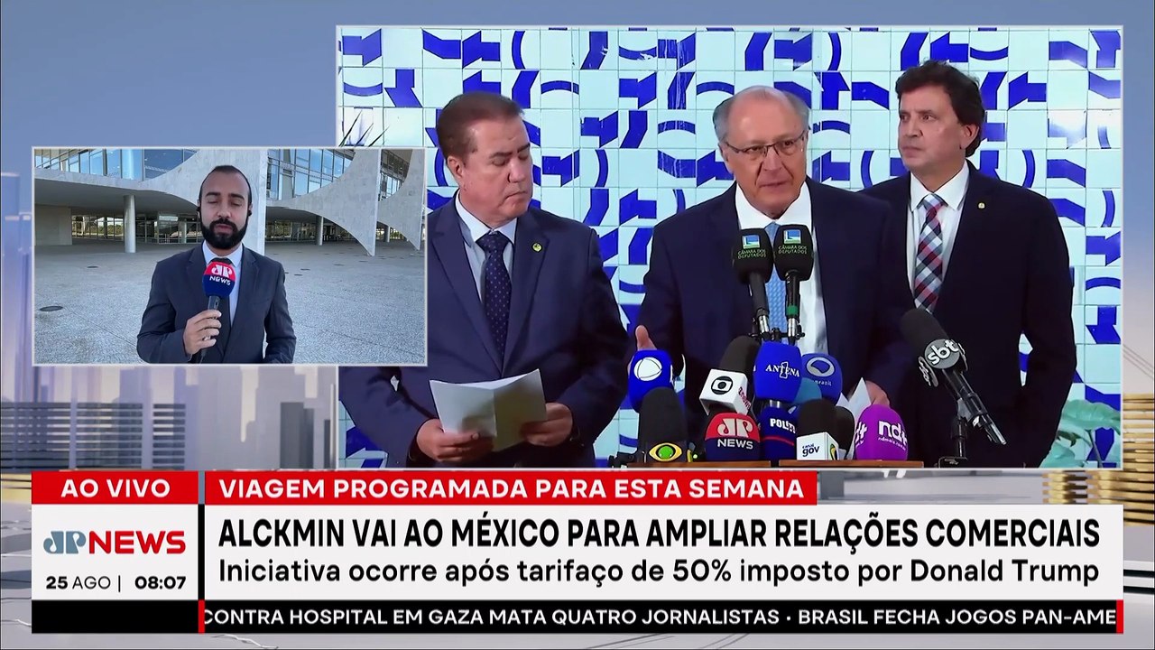 Alckmin viaja ao México para fortalecer comércio bilateral; Beraldo e Motta comentam