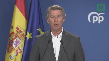 Feijóo propone crear un registro nacional de pirómanos para detener los incendios