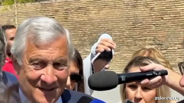Tajani: giornalisti devono poter fare il loro lavoro a Gaza