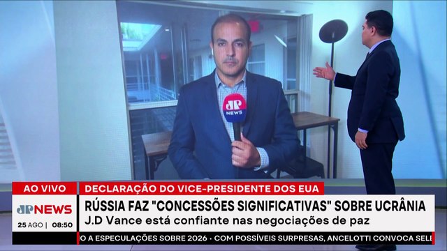 J.D. Vance diz que Rússia fez “concessões significativas” na guerra com a Ucrânia