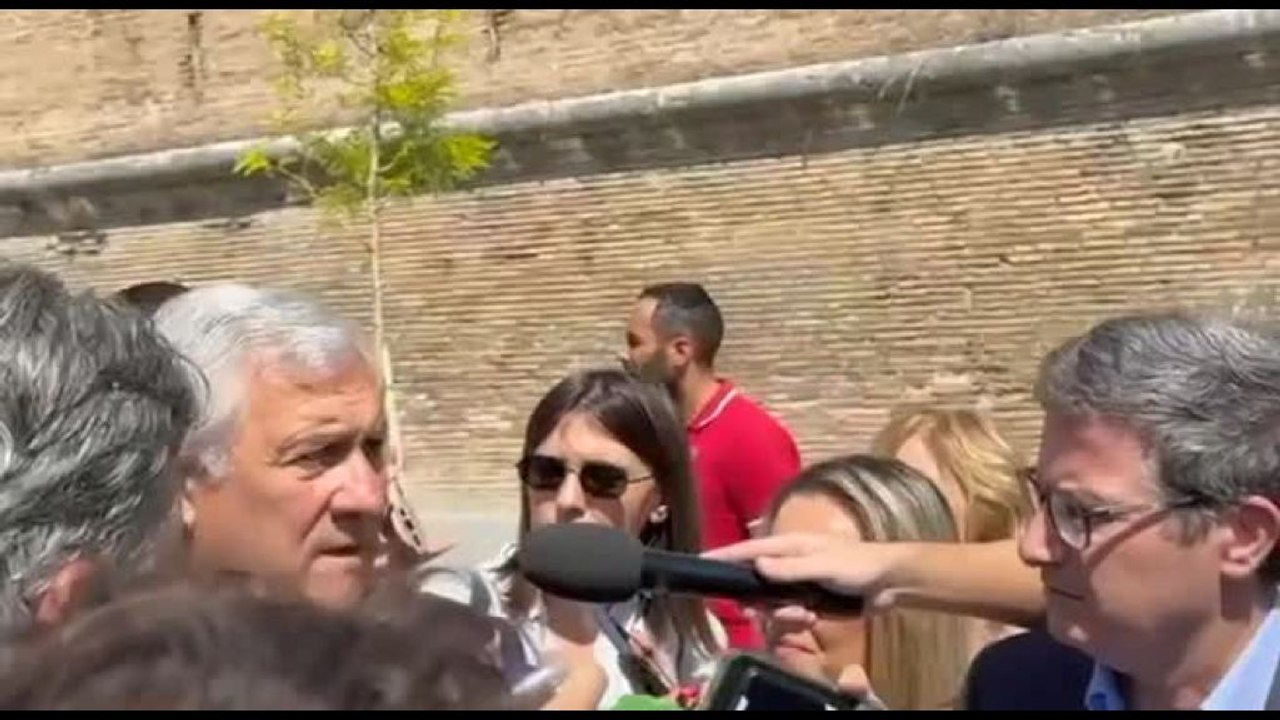 Tajani: "giornalisti devono poter fare il loro lavoro a Gaza"
