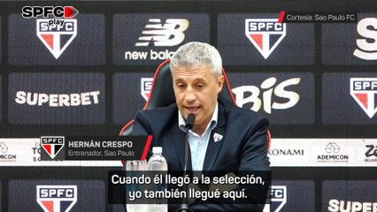 Hernán Crespo: "Ancelotti es una persona muy importante para mí"
