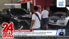Mga Chinese, arestado dahil sa sabwatan umano sa pekeng carnapping para makakuha ng insurance benefit | 24 Oras