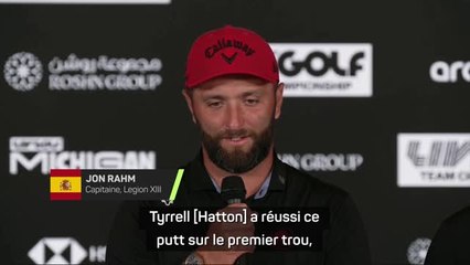 LIV Golf - Rahm remporte aussi le titre par équipe : “La cerise sur le gâteau”