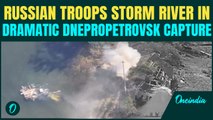 Putin's Army Raise Russian Flag in Dnepropetrovsk: Soldiers Swim Across River in Stunning Victory