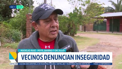 Hombres en moto atracan a una joven en Santa Cruz