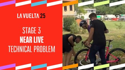 Urgent: Technical Issue Disrupts Garcia Pierna’s Stage 3 at La Vuelta 2025 🚴‍♂️
