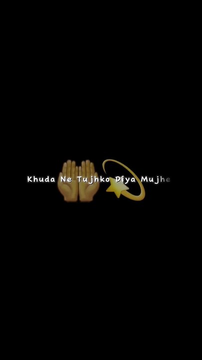 Khuda Ne Tujhko Diya 💕 | Sad Shayari Status | Heart Touching Lines 📌 Hashtags   #KhudaNeTujhkoDiya, #SadShayari, #HeartTouching, #EmotionalStatus, #SadVideo, #TujheMainKhoNahinSakta, #ShayariStatus, #TrendingShayari