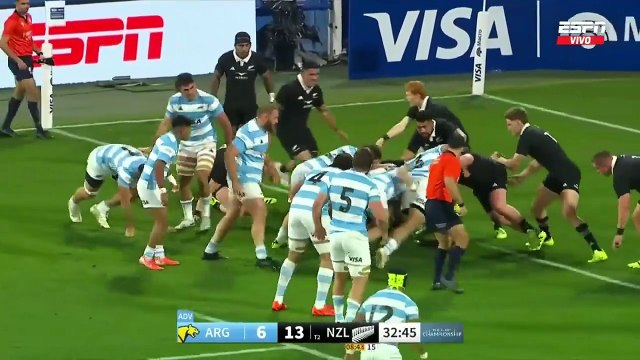 Los Pumas derrotaron por primera vez en el país a los All Blacks | Resumen
