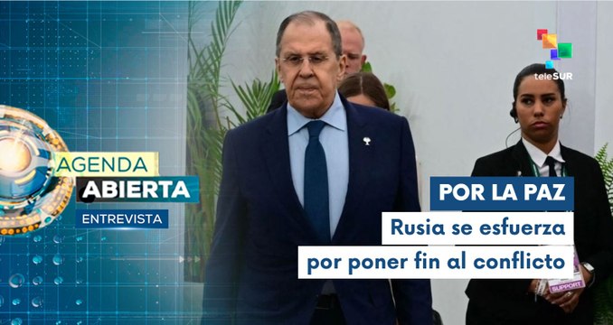 Entrevista | Moscú lucha por la paz contra los intereses hegemónicos