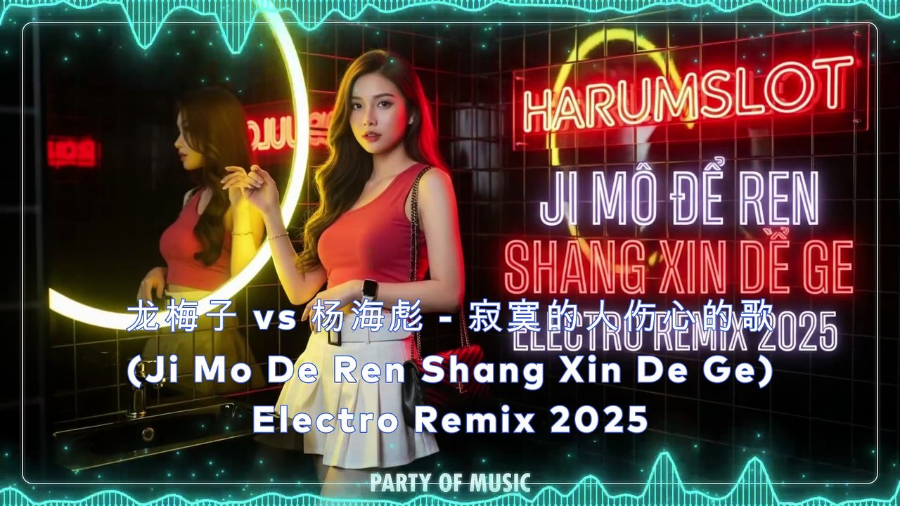 龙梅子 vs 杨海彪 - 寂寞的人伤心的歌 (Ji Mo De Ren Shang Xin De Ge) | Electro Remix 2025 | Harumslot