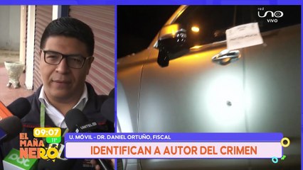 IDENTIFICAN A AUTOR DEL CRIMEN