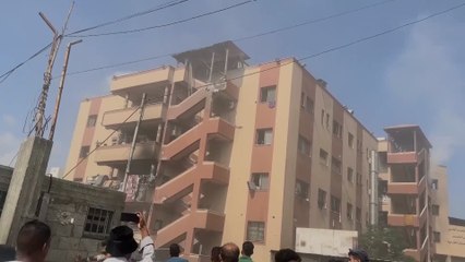 Captan el ataque de un dron israelí en Gaza mientras rescataban a un periodista herido: espeluznante