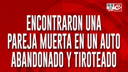 Crimen y misterio en Areco: hallan a una pareja muerta dentro de un auto