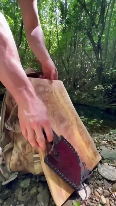 Thorn tip Roasting in nature