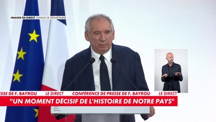 La situation en Europe vu par François Bayrou