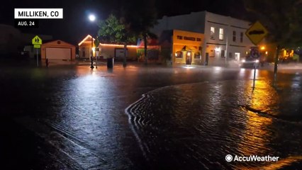 Stormy evening in northern Colorado