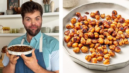 How to Make Cinnamon-Sugar Roasted Chickpeas