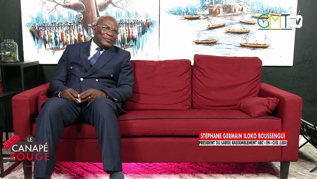 [#LeCanapéRouge] Stéphane Germain Iloko Boussengui, président du Large rassemblement Arc-en-ciel (LRA)