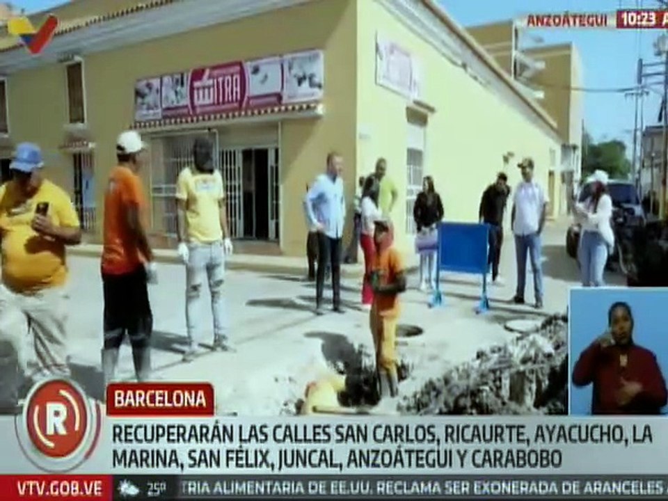 Anzoátegui I En San Carlos 13 arterias viales serán recuperadas de forma integral