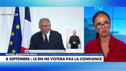 Une avocate revient sur la rentrée de François Bayrou