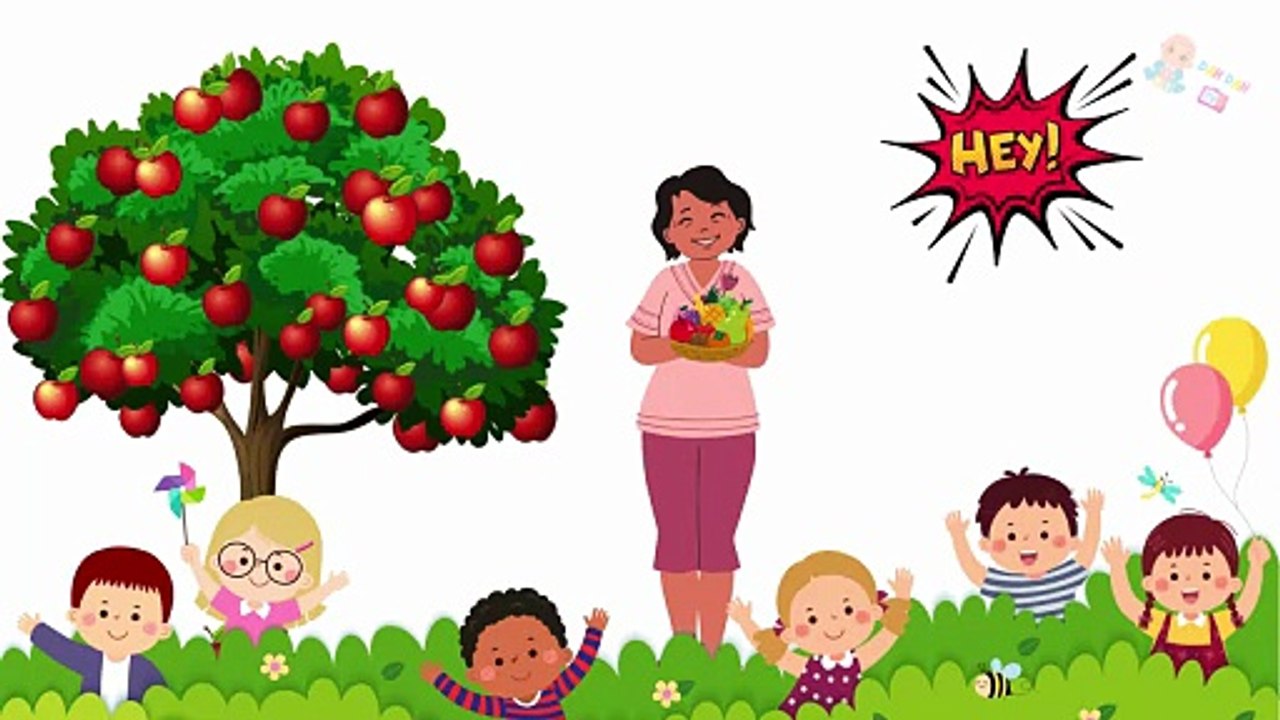 Fruits & Veggies Are Fun! | Learn Fruits and Vegetables for Toddlers & Preschoolers 🥦🍎 #kidspoem |Education Videos | Preschool Learning |