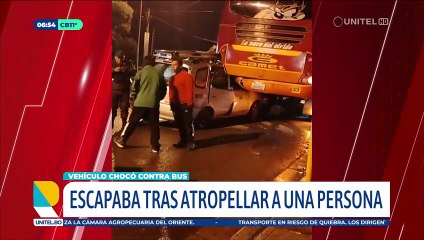 Choques en La Paz dejan heridos y un fallecido