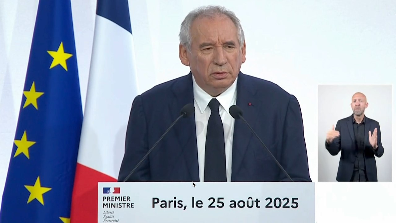 Budget : Bayrou annonce un vote de confiance le 8 septembre à l’Assemblée nationale