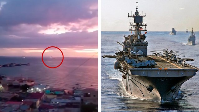 Buques de Estados Unidos empiezan a ingresar a las Costas de Venezuela