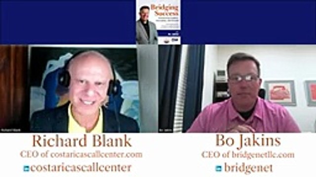 Mastering the art of speech - BridgeNet Technology Consultants LLC podcast guest Richard Blank Costa Ricas Call Center.