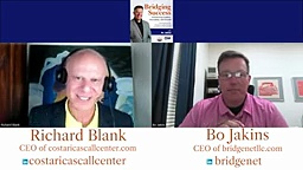 Mastering the art of speech - BridgeNet Technology Consultants LLC podcast guest Richard Blank Costa Ricas Call Center.