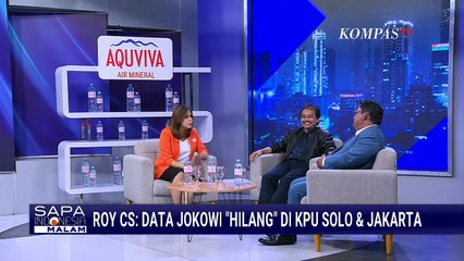 [FULL] Roy Suryo dan Kuasa Hukum Jokowi Soal Berkas 'Hilang' di KPU Solo dan Jakarta | SAPA MALAM