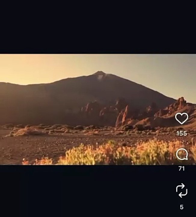 Músicos de la Orquesta Sinfónica de Tenerife en el Teide