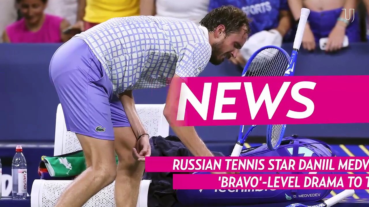 Tennis Star Daniil Medvedev Smashes Racket in Shocking US Open Meltdown