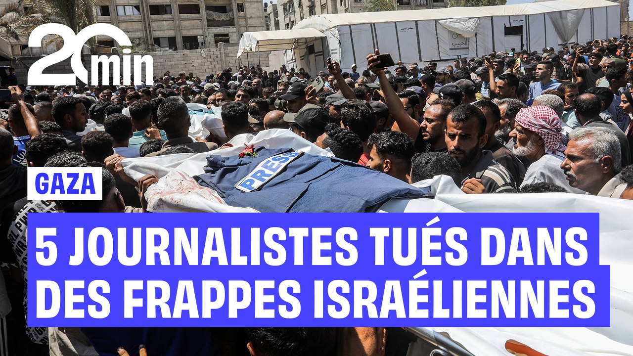 Cinq journalistes tués dans des frappes israéliennes sur un hôpital  à Gaza