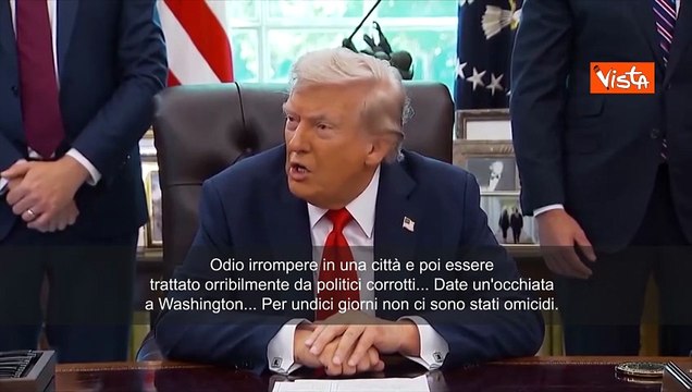 Trump pianifica invio Guardia nazionale a Chicago: Città con più omicidi da 13 anni consecutivi