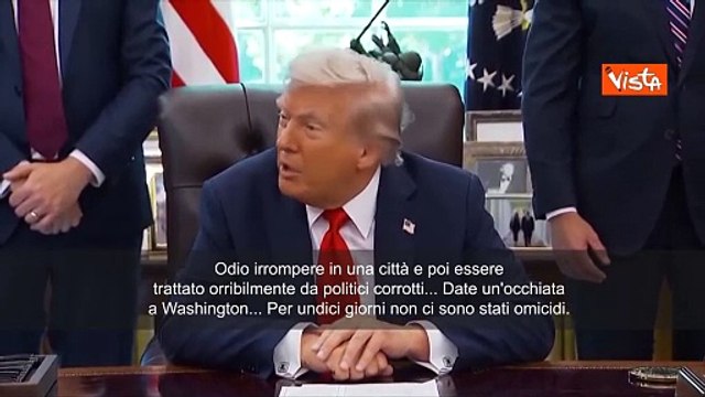 Trump pianifica invio Guardia nazionale a Chicago: Città con più omicidi da 13 anni consecutivi