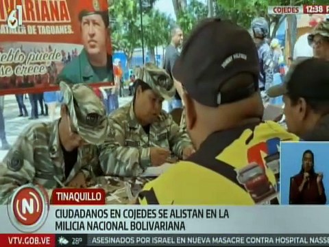 Cojedes | Ciudadanos cumplieron con el registro en la Milicia Nacional Bolivariana