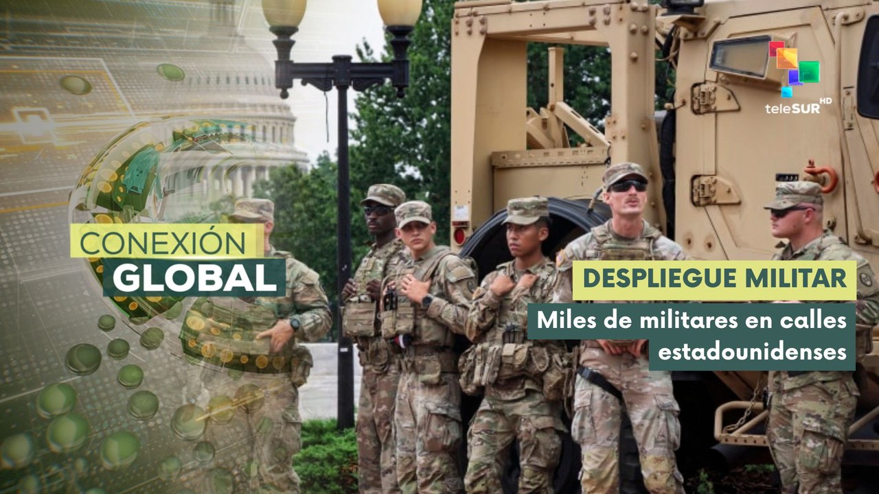 Presidente Trump amenaza con despliegues militares en ciudades demócratas