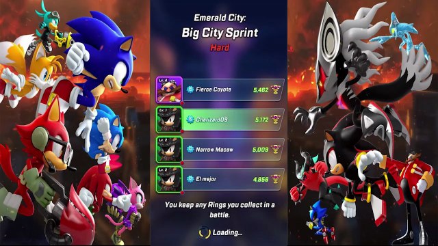 Sonic Forces Speed Battle #125 Outlaw Shadow