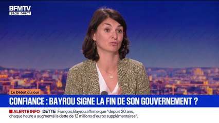 Vote de confiance du 8 septembre: "Le seul vote responsable, c'est de faire en sorte que l'on change de politique", pointe Aurélie Trouvé, députée LFI de Seine-Saint-Denis