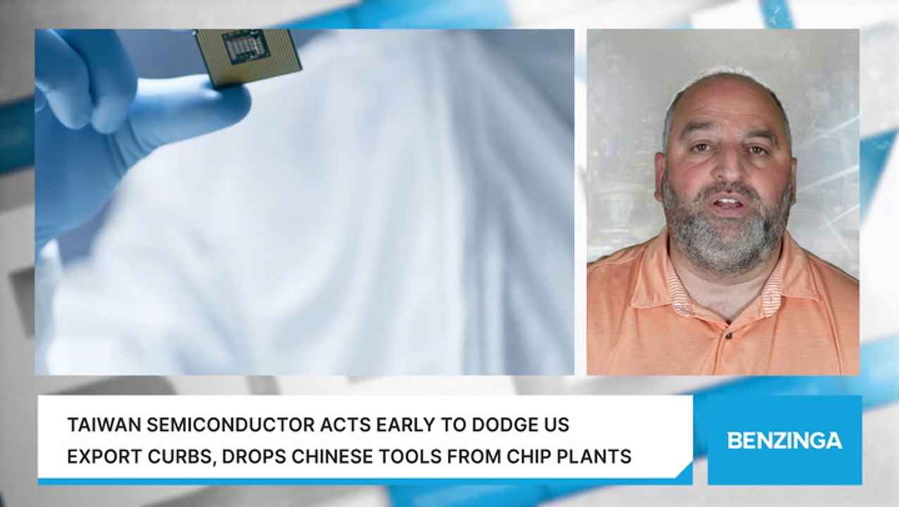 Taiwan Semiconductor Acts Early To Dodge US Export Curbs, Drops Chinese Tools From Chip Plants