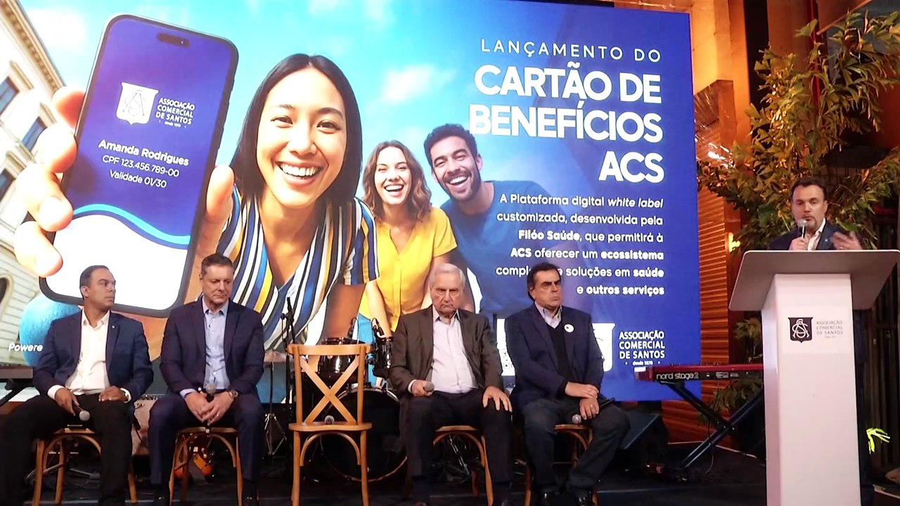 Associação Comercial de Santos comemora 100 anos de sua sede com presença de Tarcísio e série de eventos