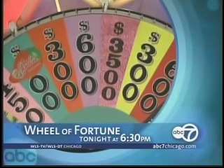 Wheel of Fortune promo bumper, 2007