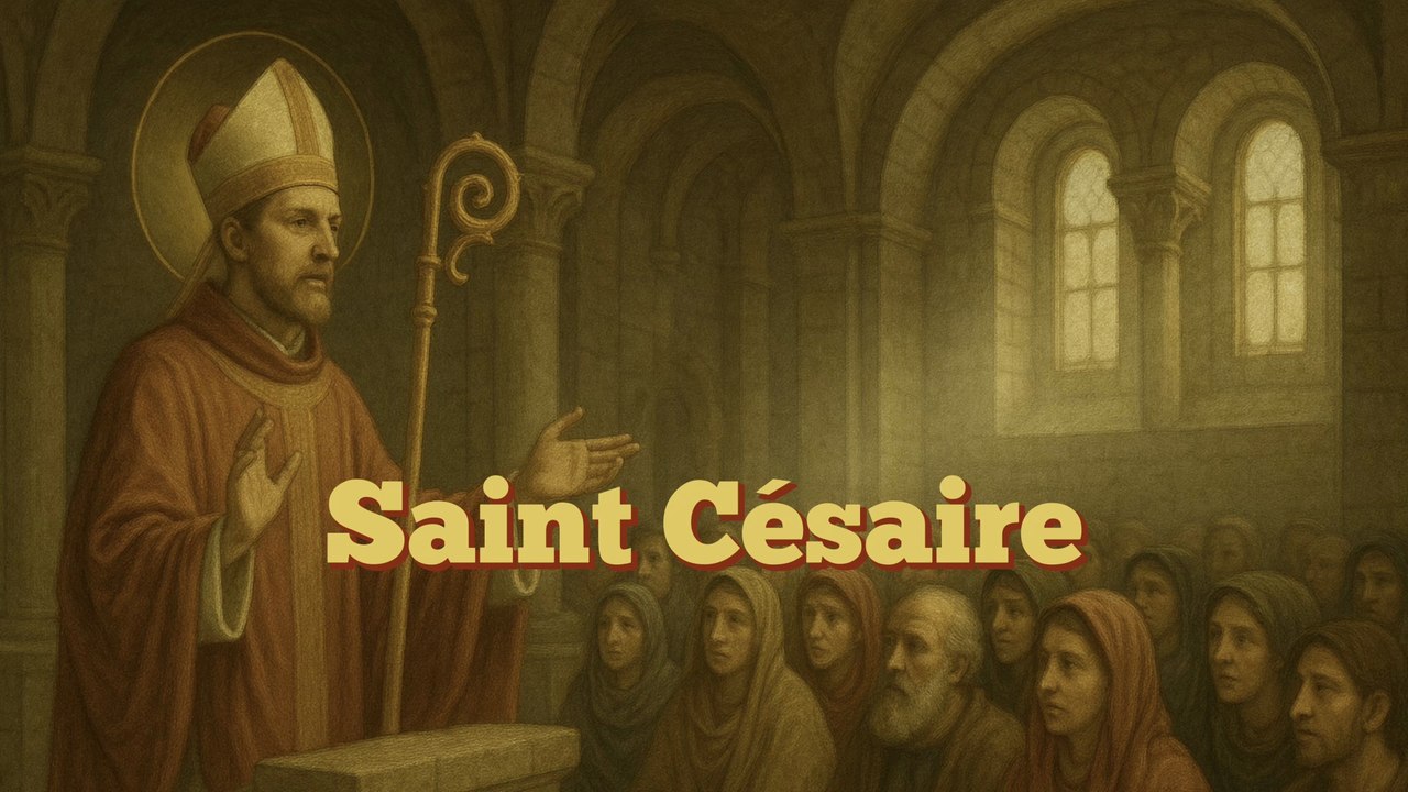 Saint Césaire d’Arles (26 août) : vie, héritage et prière d’un grand évêque des Gaules