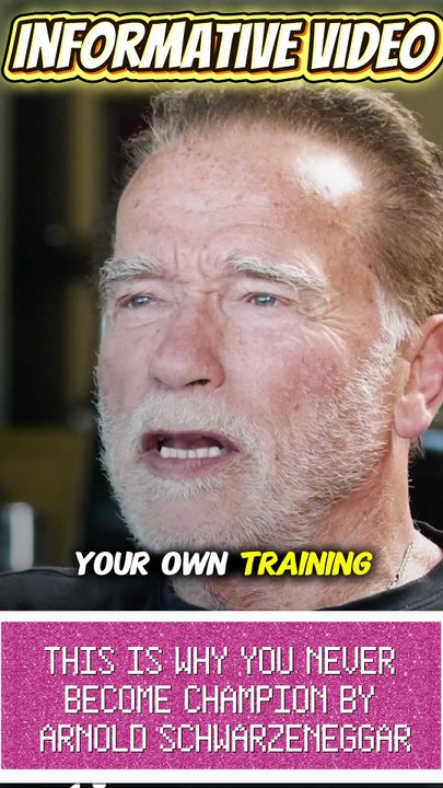 This is why You NeverBecome Champion By Arnold