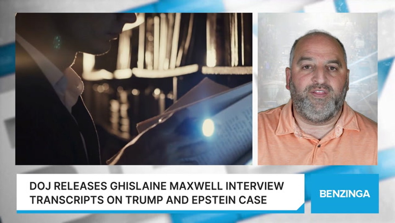 DOJ Releases Ghislaine Maxwell Interview Transcripts On Trump And Epstein Case