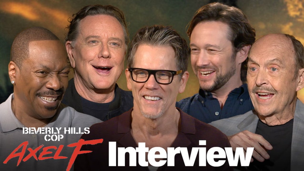 'Beverly Hills Cop: Axel F.' Interviews With Eddie Murphy, Joseph Gordon-Levitt, Kevin Bacon & More