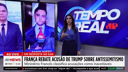 EUA acusa França de não combater antissemitismo e causa tensão diplomática | TEMPO REAL