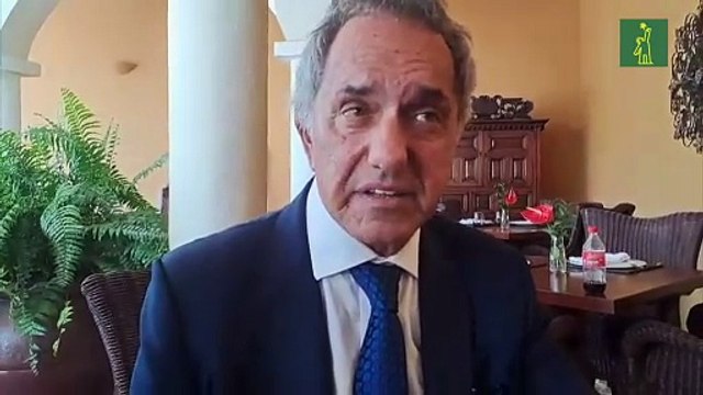 Daniel Scioli: Estamos convencidos de que vamos a duplicar la llegada de dominicanos
